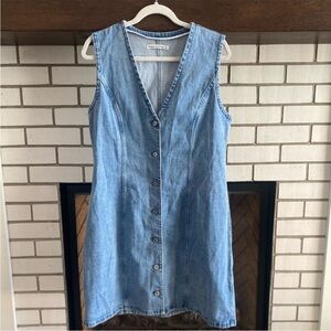 Abercrombie: The A&F Mara Denim Vest Mini Dress